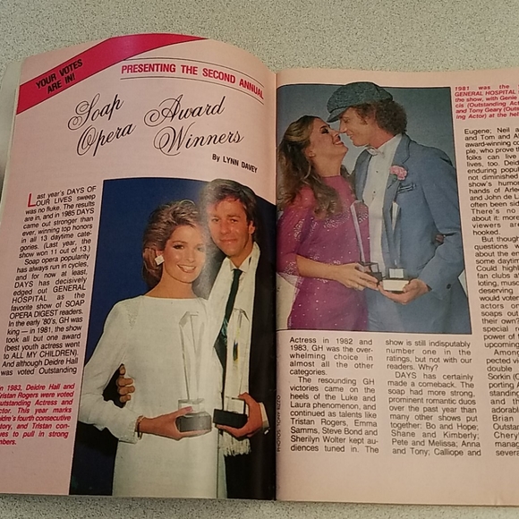 Vintage Soap Opera Digest September 24, 1985 - Picture 3 of 4